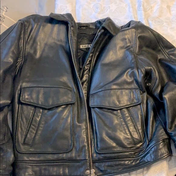 Men’s leather jacket/coat - Picture 1 of 6
